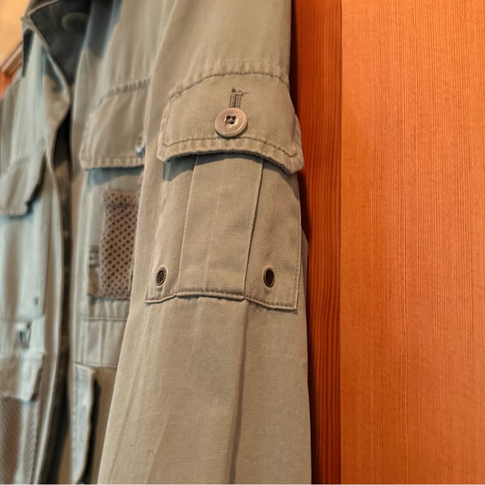Ralph Lauren Vintage Women’s Green Safari Military Utility Jacket Size S - Picture 3 of 8